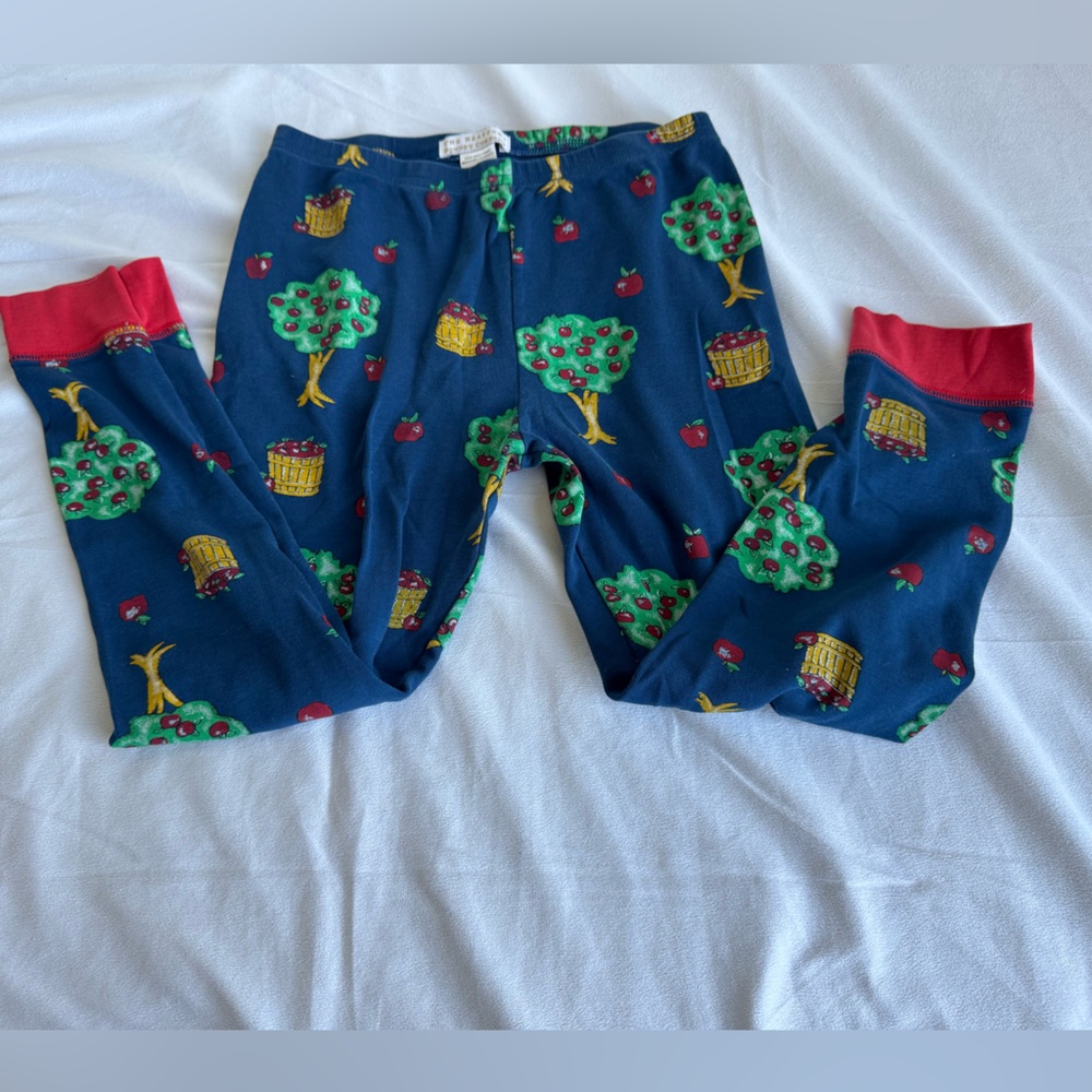 THE BEAUFORT BONNET COMPANY Johnny Appleseed Apple Tree‎ Sleep pajama pants 10